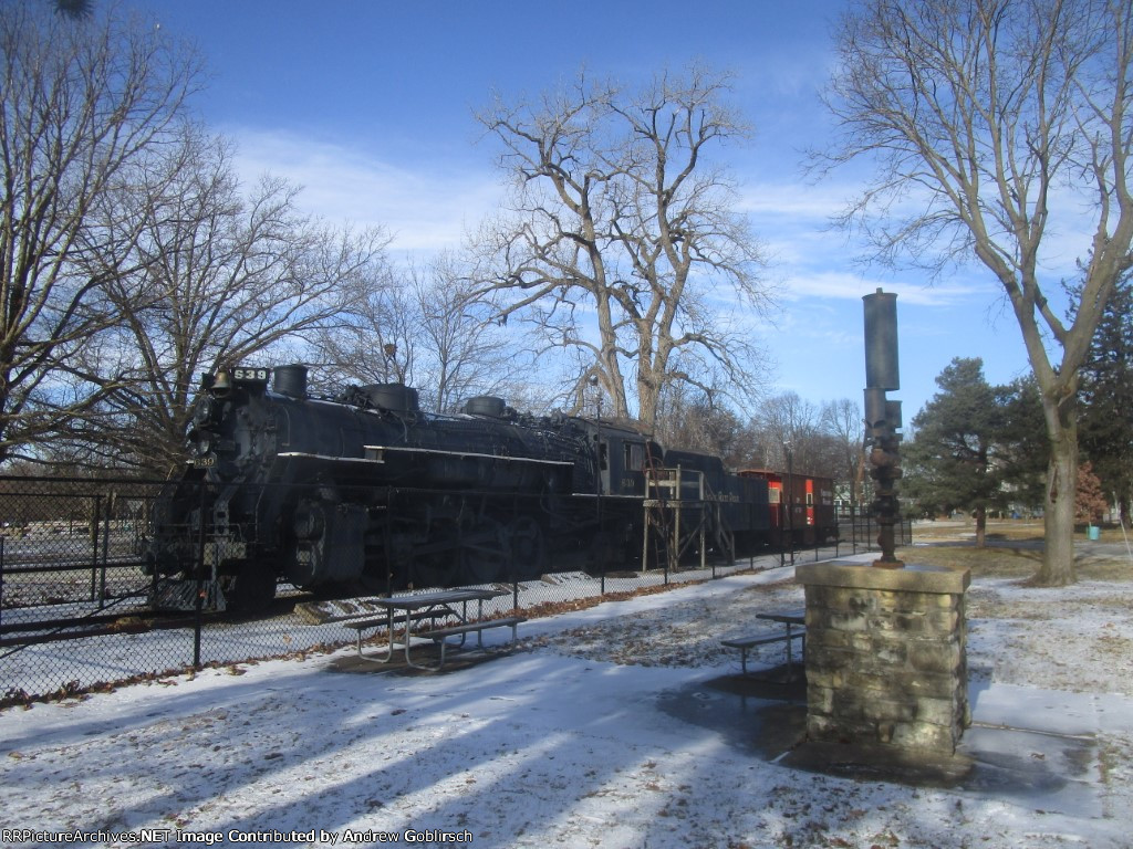 NKP 639 + SP 4770 in the Snow